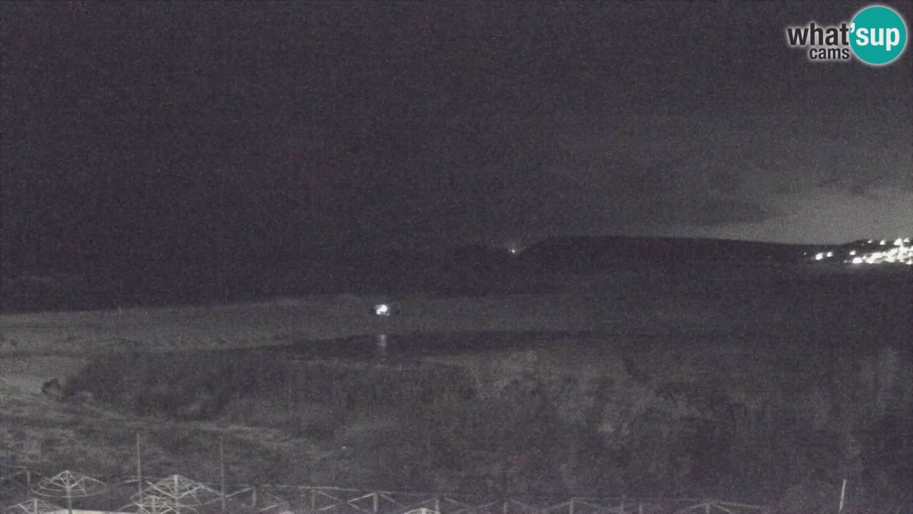 Webcam Torre dei Corsari – Vue en direct sur la plage depuis Punta Usai