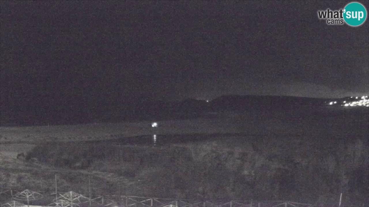 Webcam Torre dei Corsari – Vue en direct sur la plage depuis Punta Usai