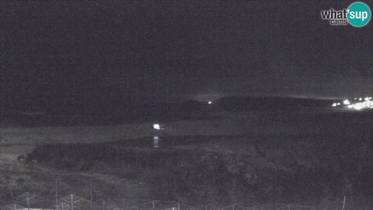 Webcam Torre dei Corsari – Vista live sulla spiaggia da Punta Usai