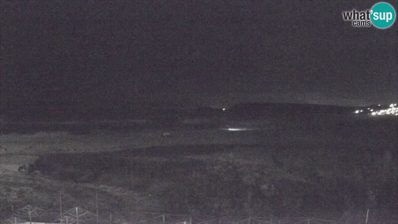 Webcam Torre dei Corsari – Vista live sulla spiaggia da Punta Usai