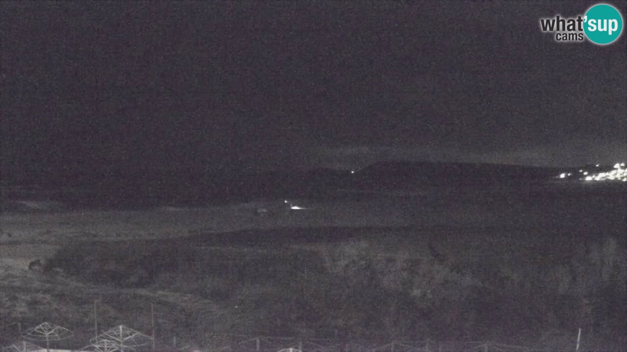 Webcam Torre dei Corsari – Liveblick auf den Strand von Punta Usai