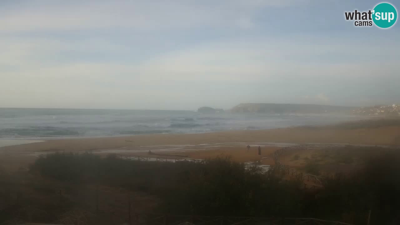 Webcam Torre dei Corsari – Live Beach View from Punta Usai