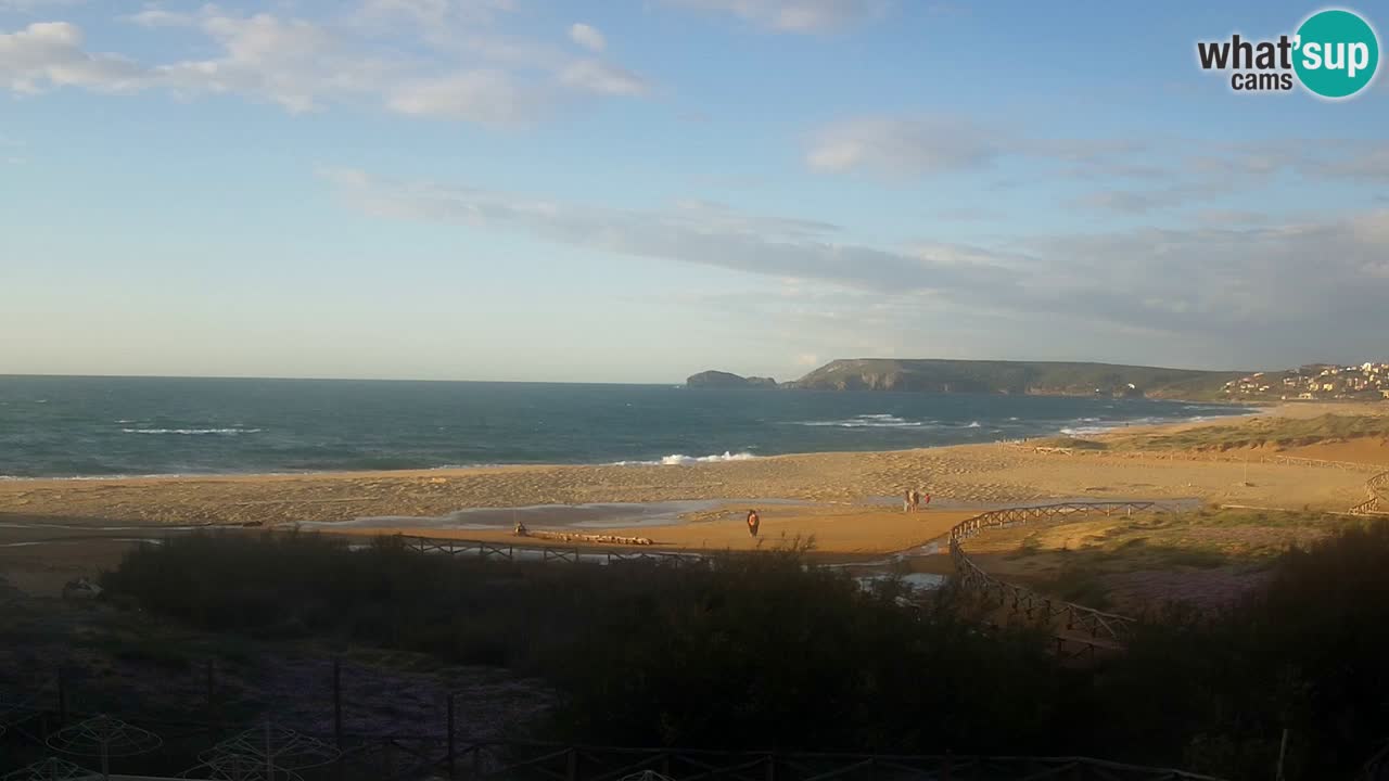 Webcam Torre dei Corsari – Liveblick auf den Strand von Punta Usai