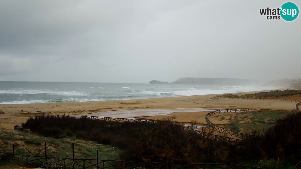 Webcam Torre dei Corsari – Vue en direct sur la plage depuis Punta Usai