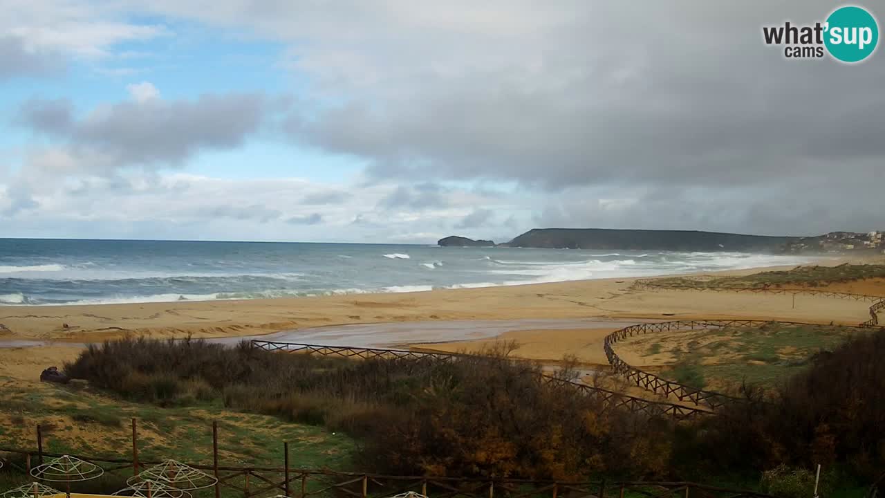 Webcam Torre dei Corsari – Live Beach View from Punta Usai