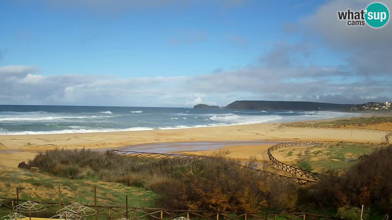 Webcam Torre dei Corsari – Live Beach View from Punta Usai