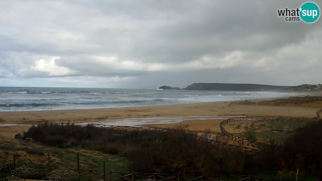 Webcam Torre dei Corsari – Live Beach View from Punta Usai