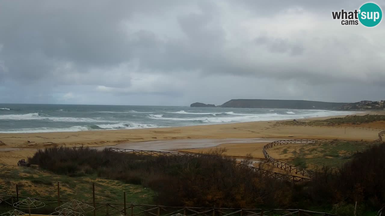Webcam Torre dei Corsari – Live Beach View from Punta Usai