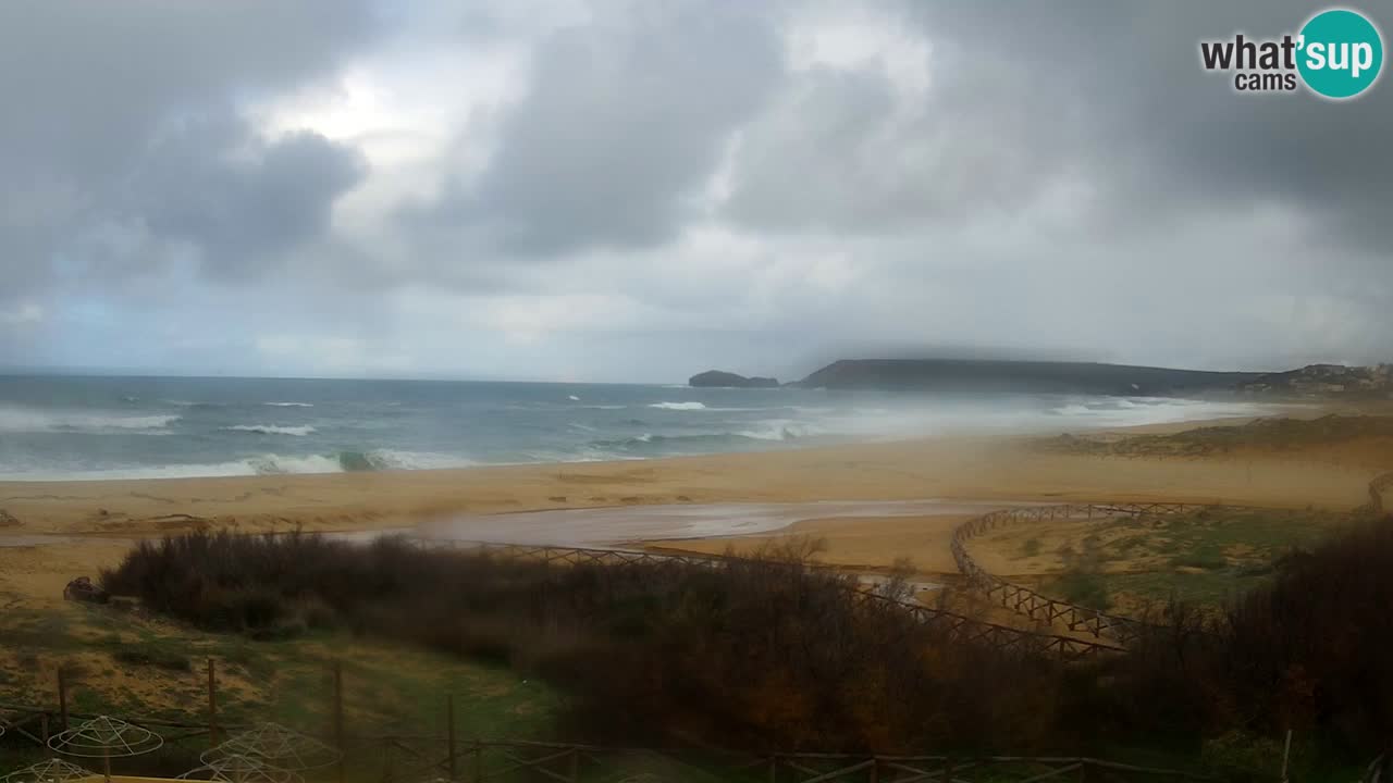 Webcam Torre dei Corsari – Live Beach View from Punta Usai