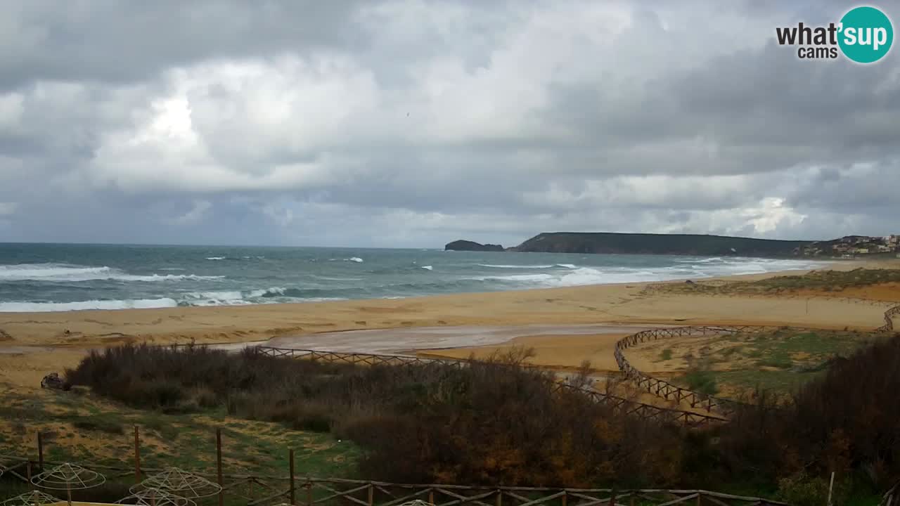 Webcam Torre dei Corsari – Vue en direct sur la plage depuis Punta Usai