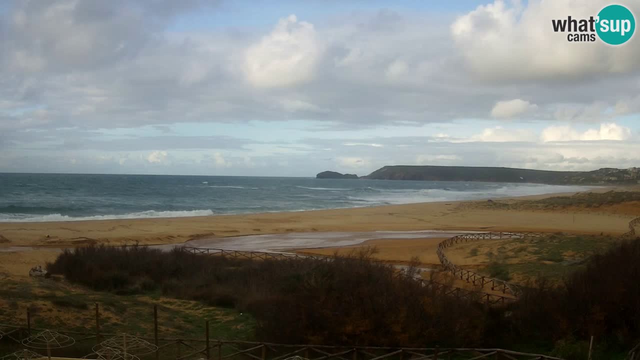 Webcam Torre dei Corsari – Liveblick auf den Strand von Punta Usai