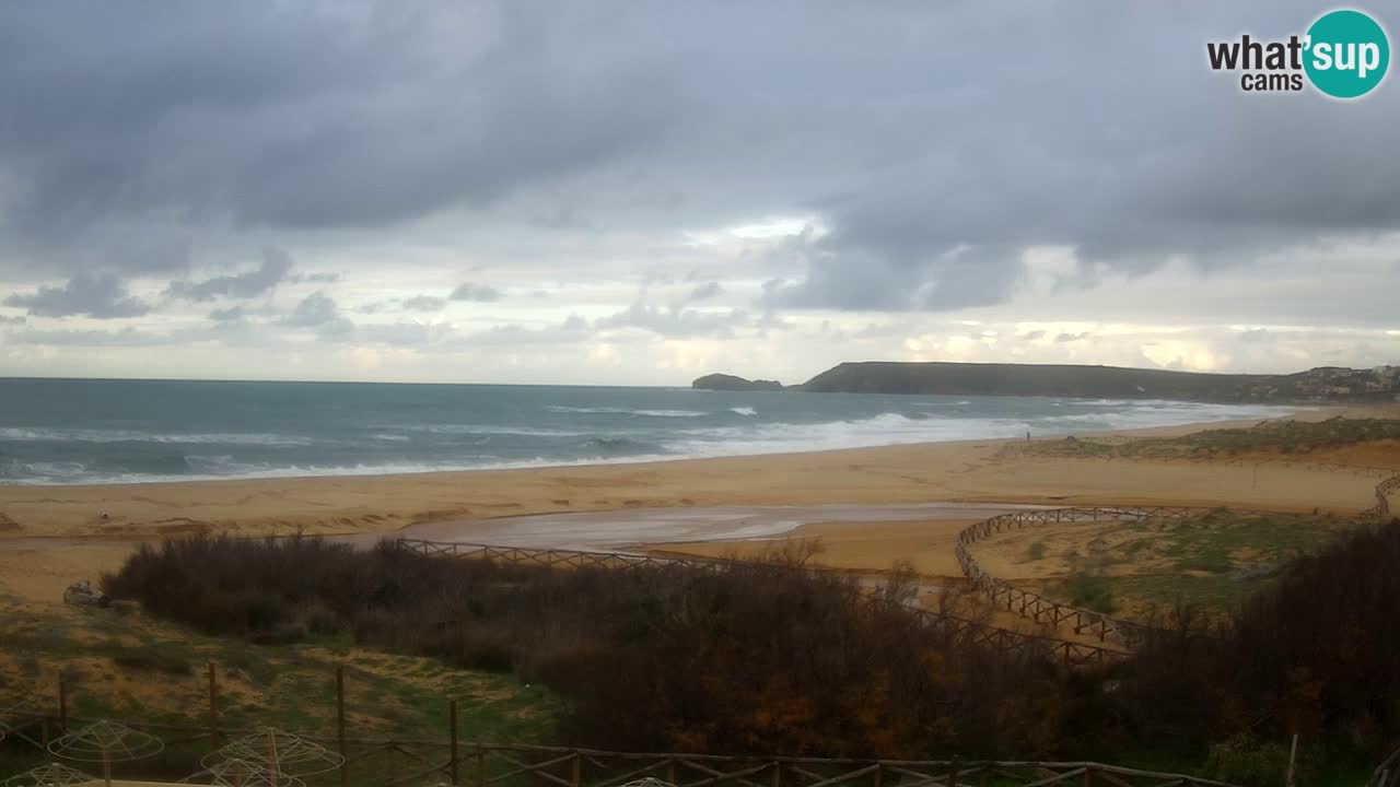 Webcam Torre dei Corsari – Live Beach View from Punta Usai