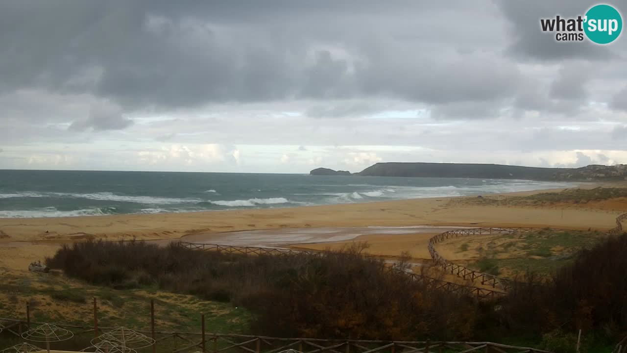 Webcam Torre dei Corsari – Liveblick auf den Strand von Punta Usai