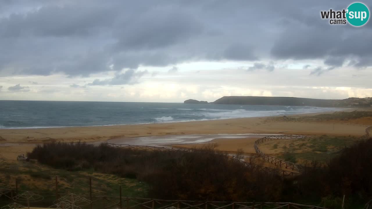 Webcam Torre dei Corsari – Vue en direct sur la plage depuis Punta Usai
