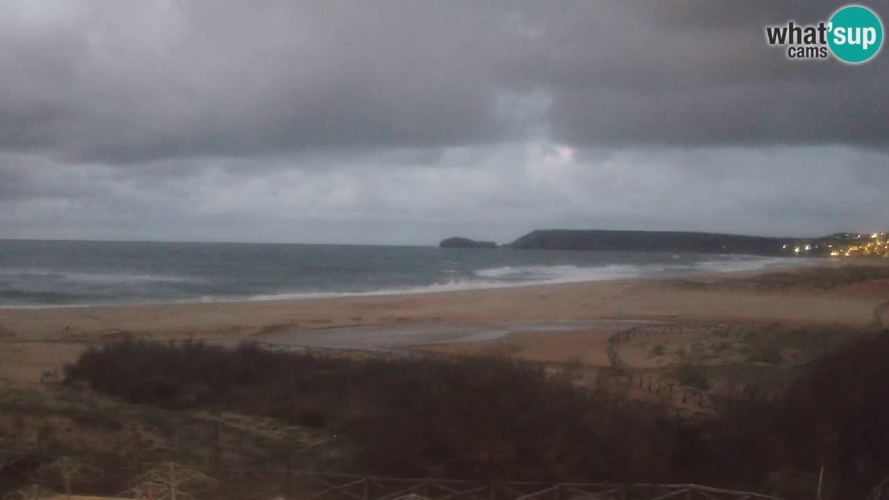 Webcam Torre dei Corsari – Vue en direct sur la plage depuis Punta Usai
