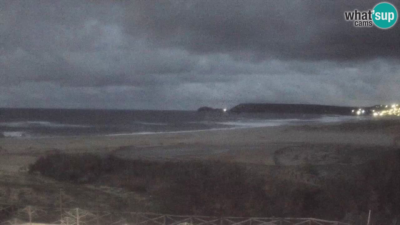 Webcam Torre dei Corsari – Vista live sulla spiaggia da Punta Usai