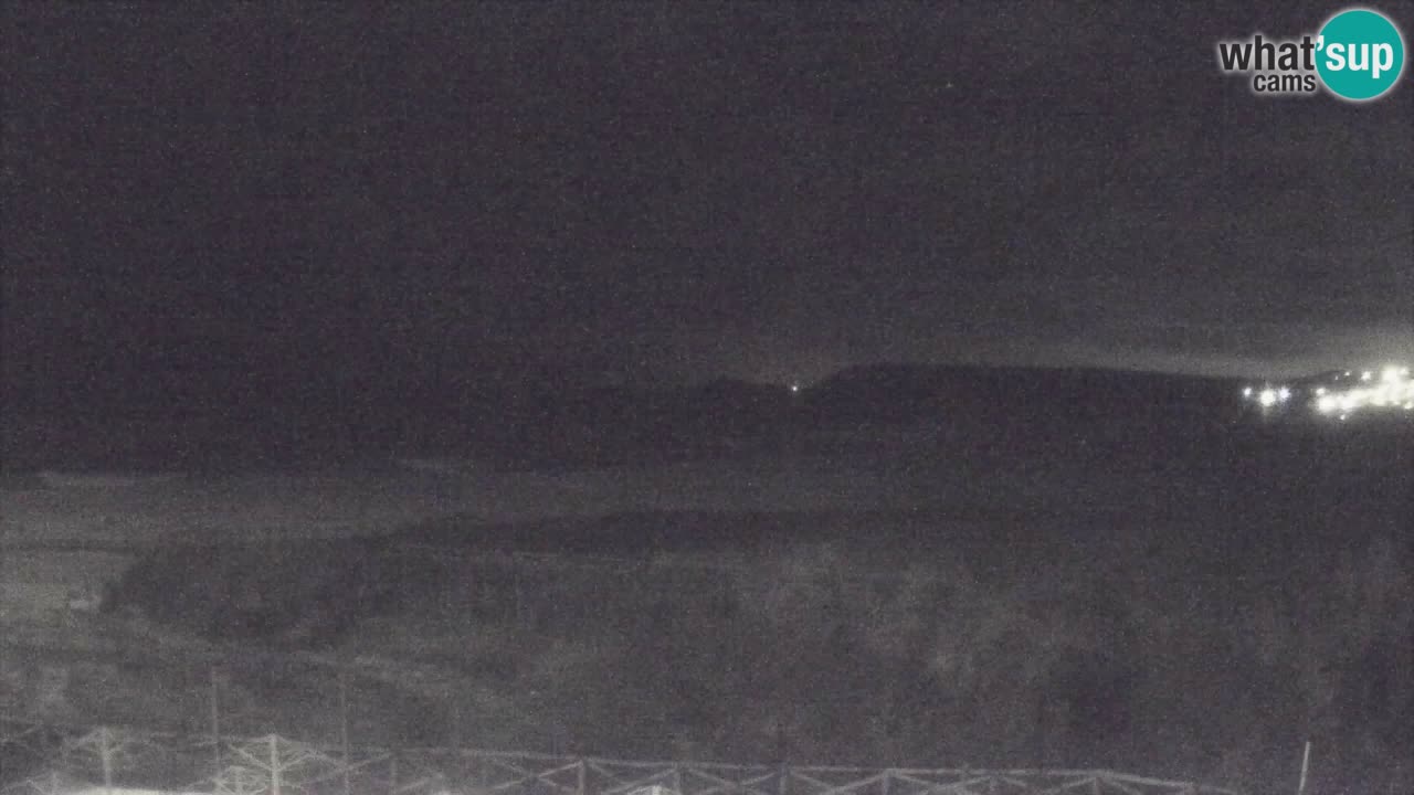 Webcam Torre dei Corsari – Liveblick auf den Strand von Punta Usai