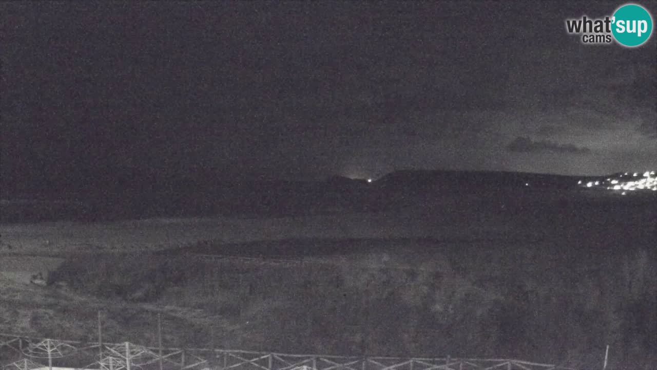 Webcam Torre dei Corsari – Liveblick auf den Strand von Punta Usai