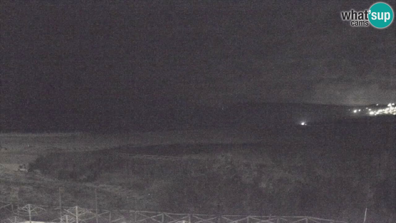 Webcam Torre dei Corsari – Liveblick auf den Strand von Punta Usai