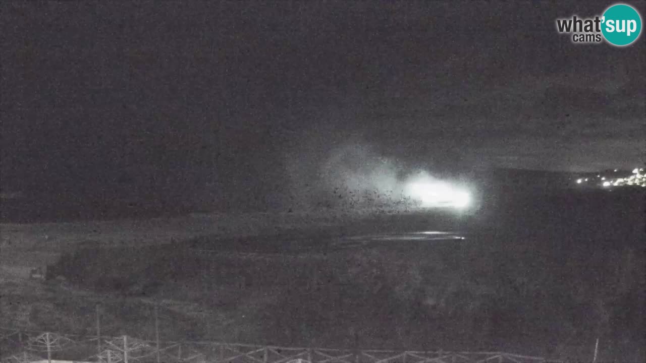 Cámara web Torre dei Corsari – Vista en directo de la playa desde Punta Usai