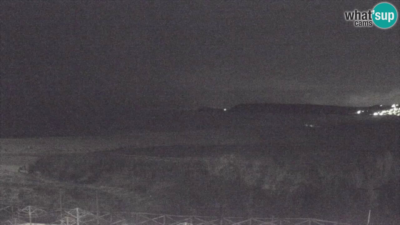 Webcam Torre dei Corsari – Liveblick auf den Strand von Punta Usai