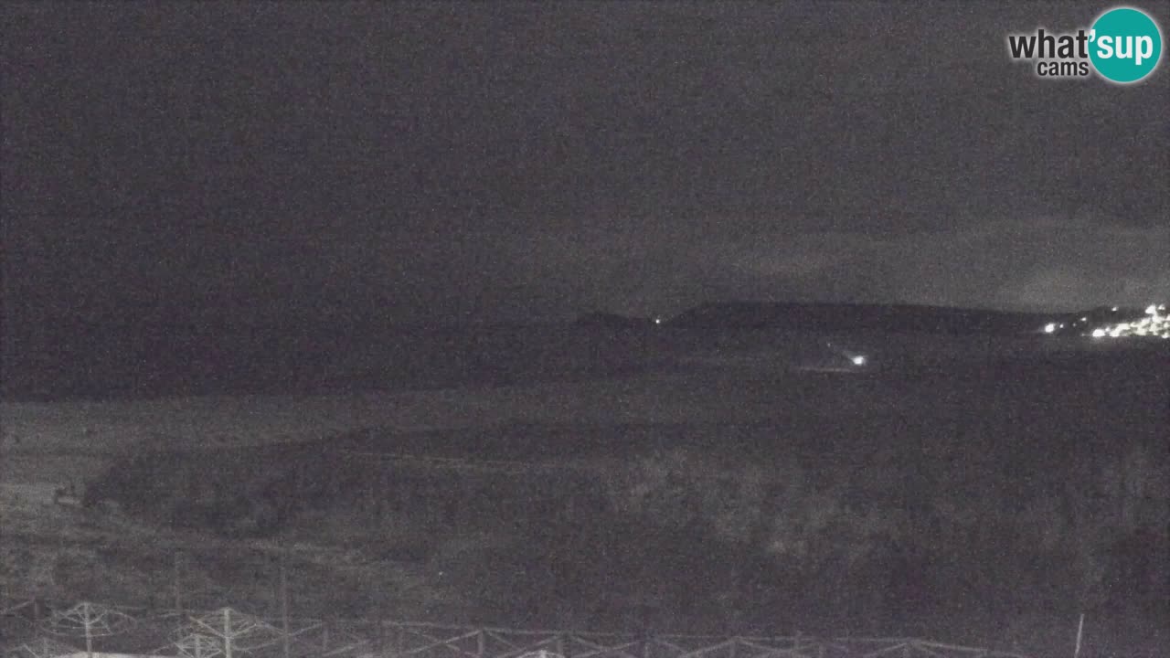 Webcam Torre dei Corsari – Liveblick auf den Strand von Punta Usai