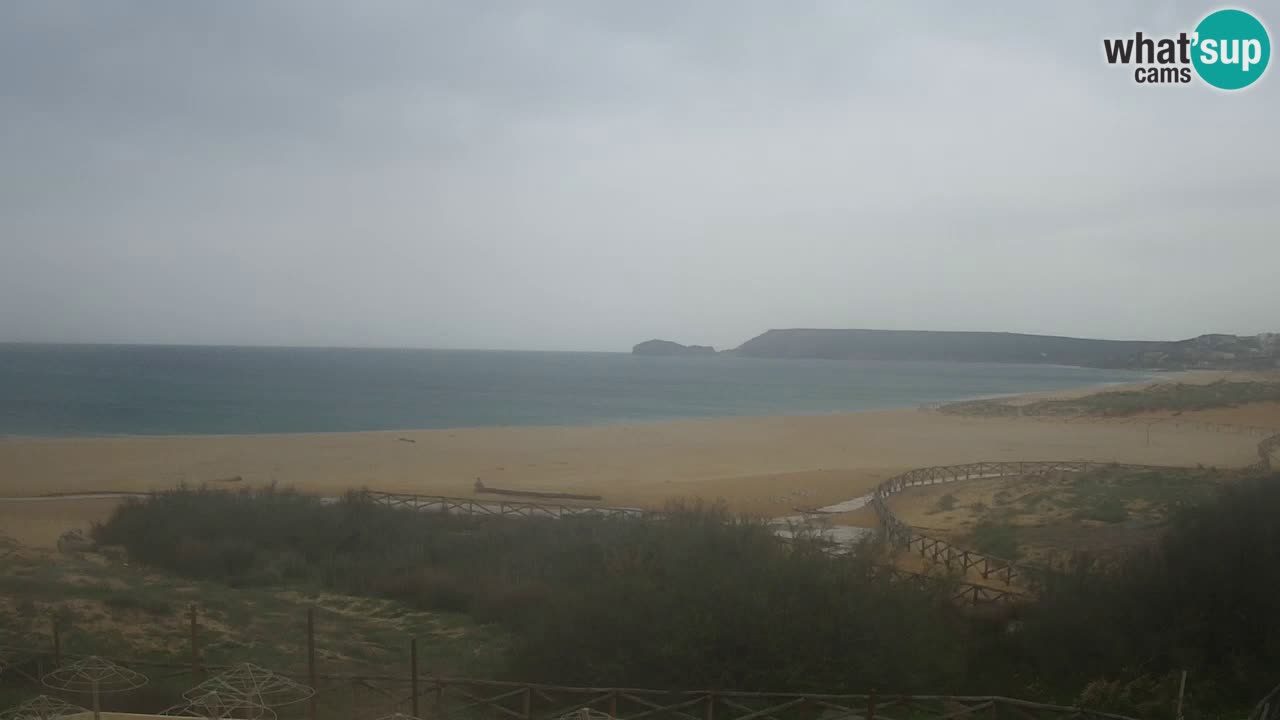 Webcam Torre dei Corsari – Vista live sulla spiaggia da Punta Usai