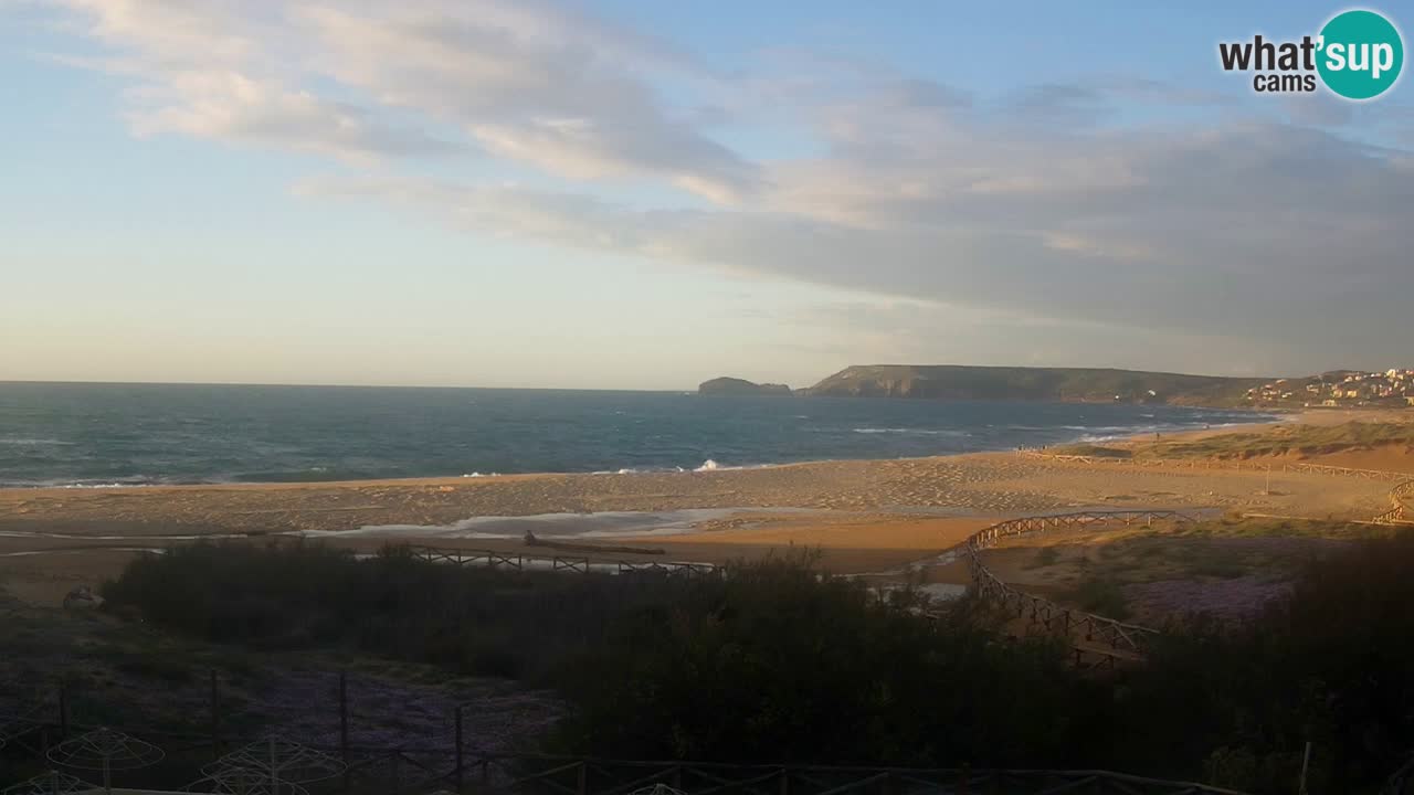 Webcam Torre dei Corsari – Liveblick auf den Strand von Punta Usai