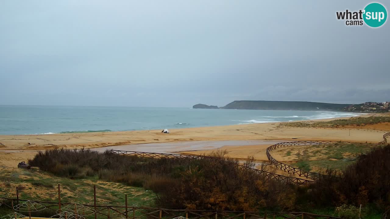 Webcam Torre dei Corsari – Live Beach View from Punta Usai