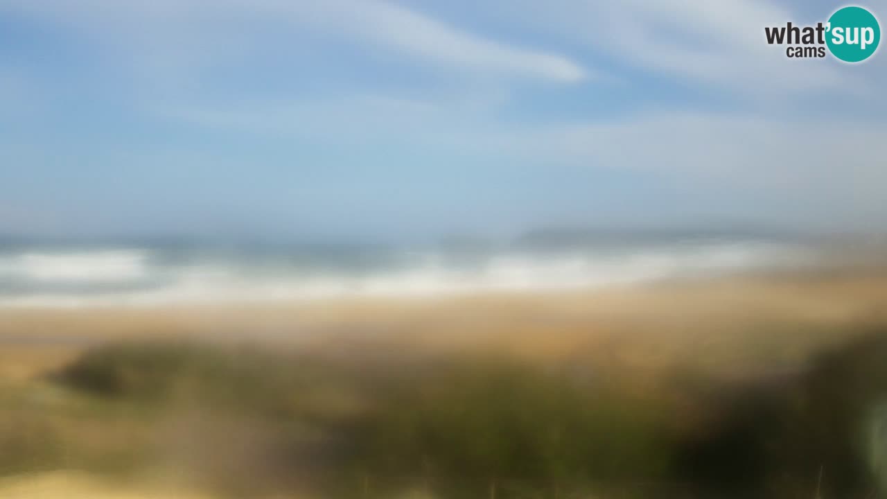 Cámara web Torre dei Corsari – Vista en directo de la playa desde Punta Usai