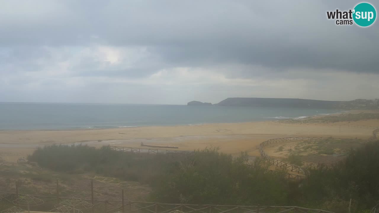 Webcam Torre dei Corsari – Vista live sulla spiaggia da Punta Usai