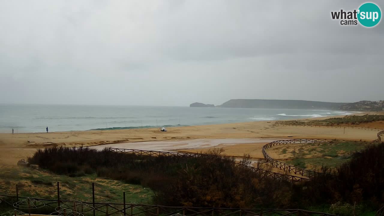 Web kamera Torre dei Corsari – Pogled uživo na plažu s Punta Usai