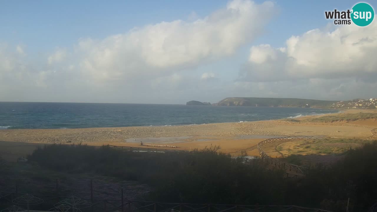 Webcam Torre dei Corsari – Vista live sulla spiaggia da Punta Usai