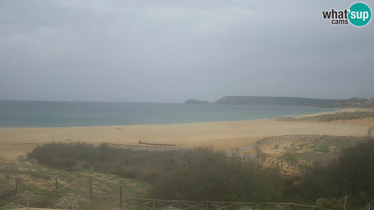 Web kamera Torre dei Corsari – Pogled uživo na plažu s Punta Usai