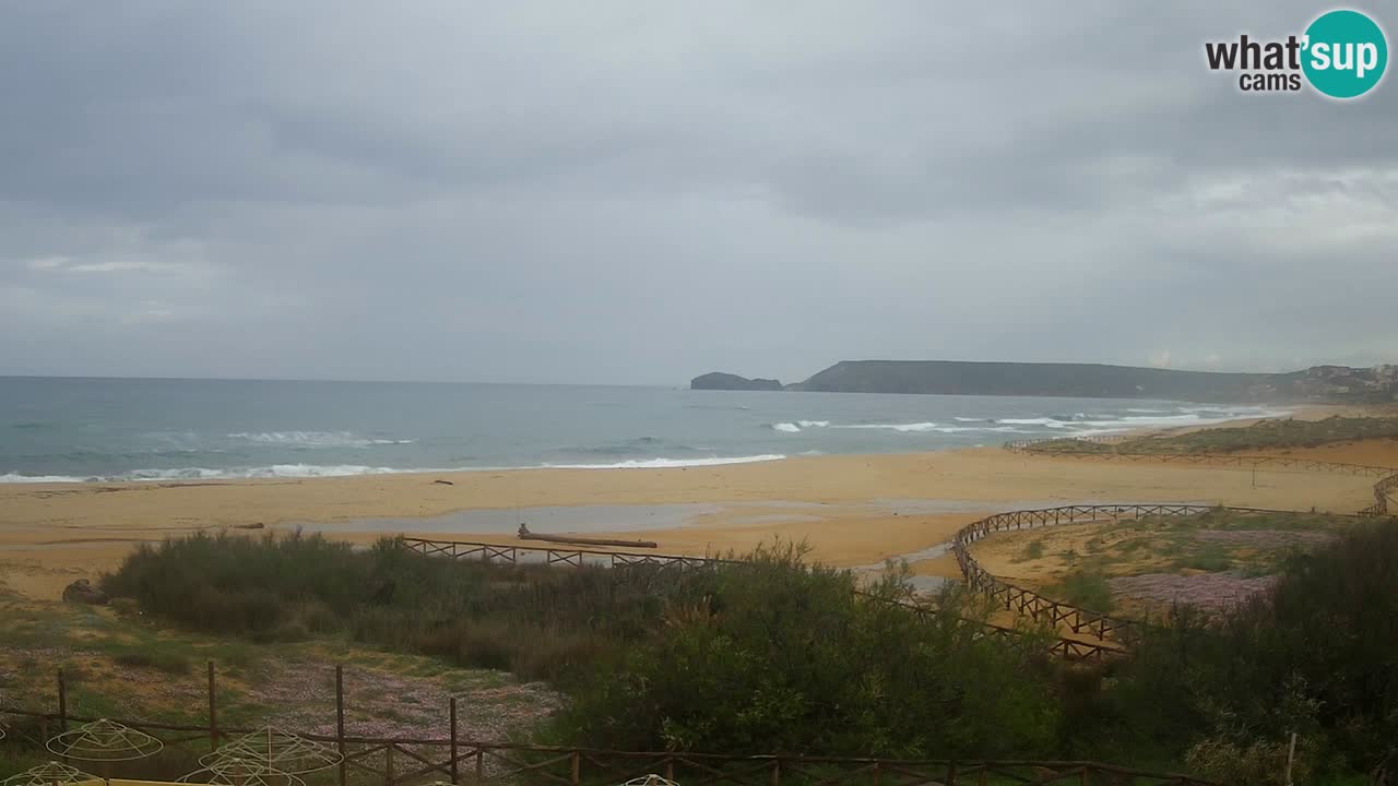 Webcam Torre dei Corsari – Vue en direct sur la plage depuis Punta Usai