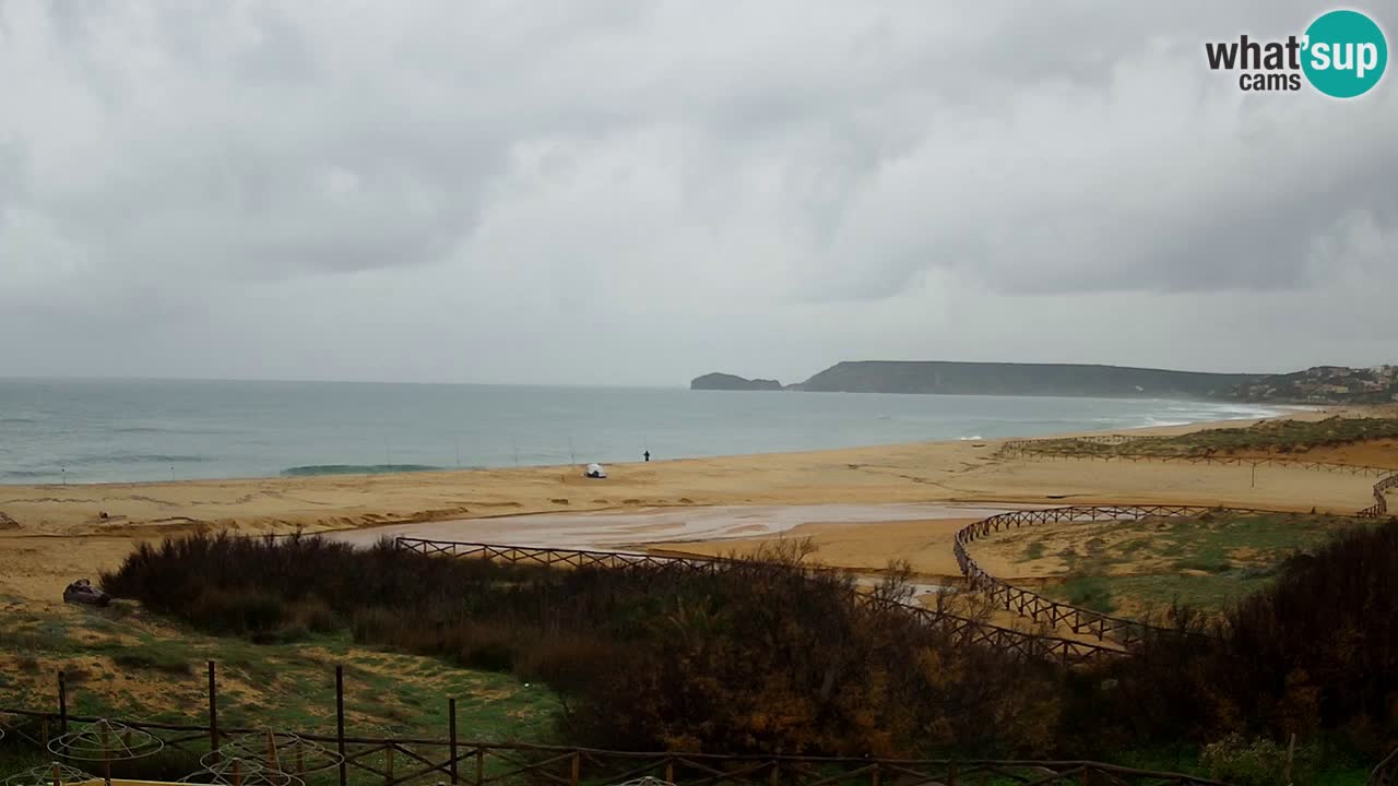 Webcam Torre dei Corsari – Vue en direct sur la plage depuis Punta Usai