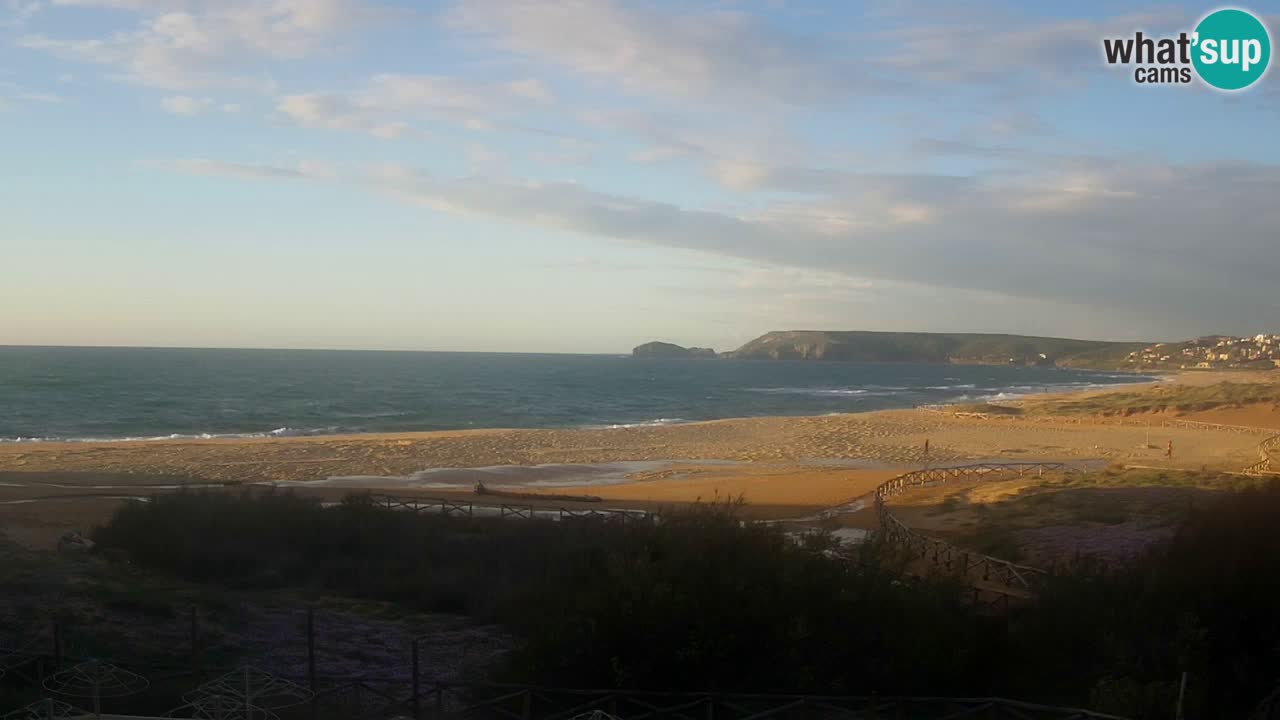 Webcam Torre dei Corsari – Liveblick auf den Strand von Punta Usai