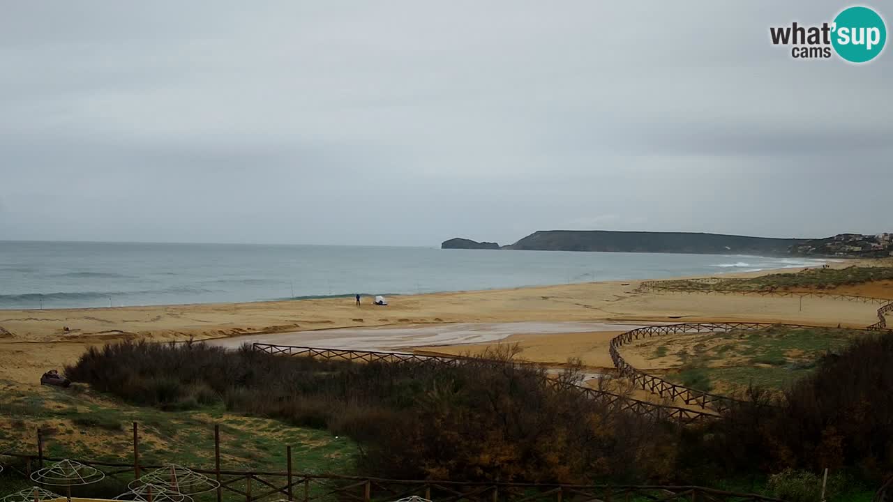 Webcam Torre dei Corsari – Vista live sulla spiaggia da Punta Usai