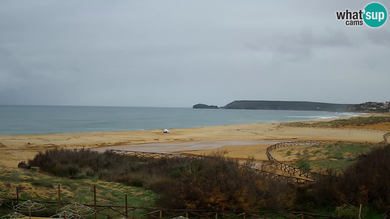 Webcam Torre dei Corsari – Liveblick auf den Strand von Punta Usai