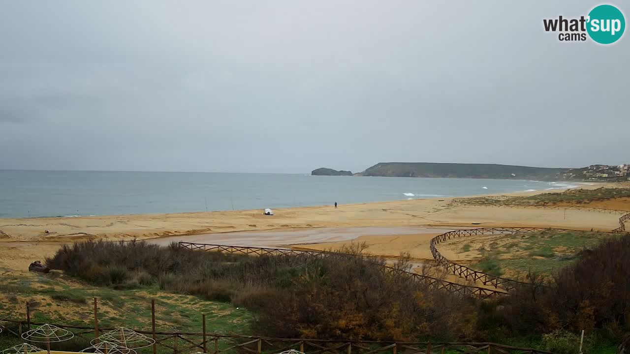 Webcam Torre dei Corsari – Liveblick auf den Strand von Punta Usai