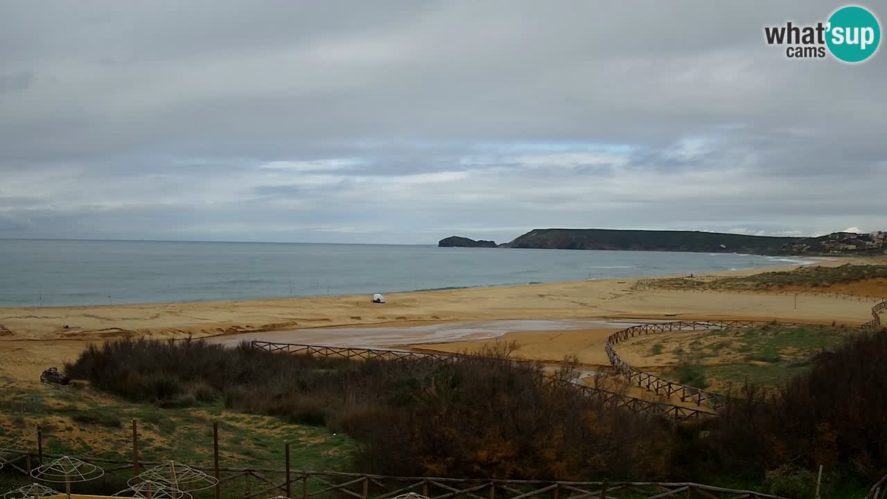 Webcam Torre dei Corsari – Vue en direct sur la plage depuis Punta Usai