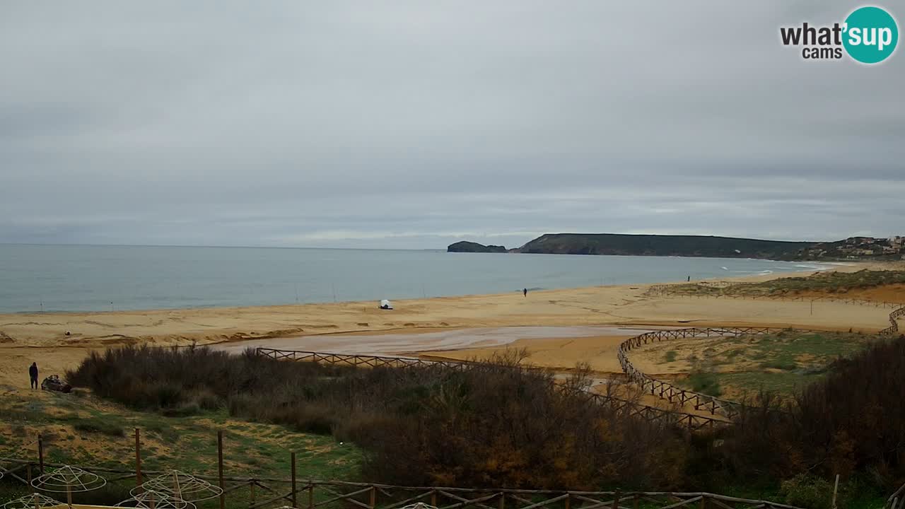 Web kamera Torre dei Corsari – Pogled uživo na plažu s Punta Usai