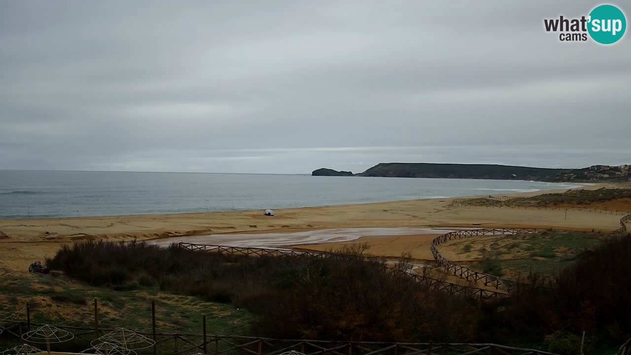 Webcam Torre dei Corsari – Liveblick auf den Strand von Punta Usai