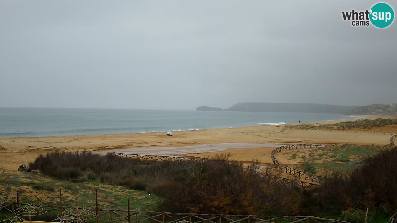 Webcam Torre dei Corsari – Vue en direct sur la plage depuis Punta Usai