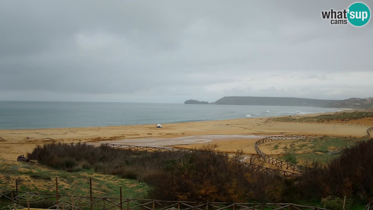 Webcam Torre dei Corsari – Liveblick auf den Strand von Punta Usai