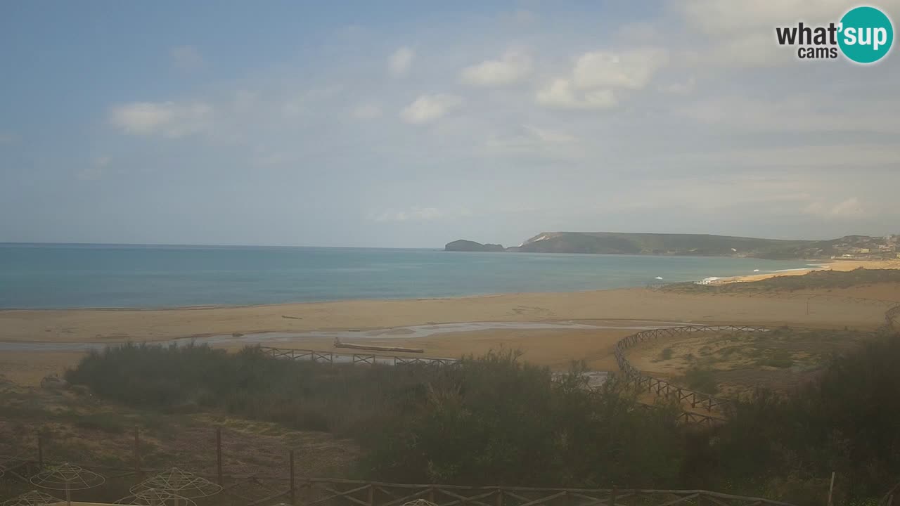 Webcam Torre dei Corsari – Liveblick auf den Strand von Punta Usai