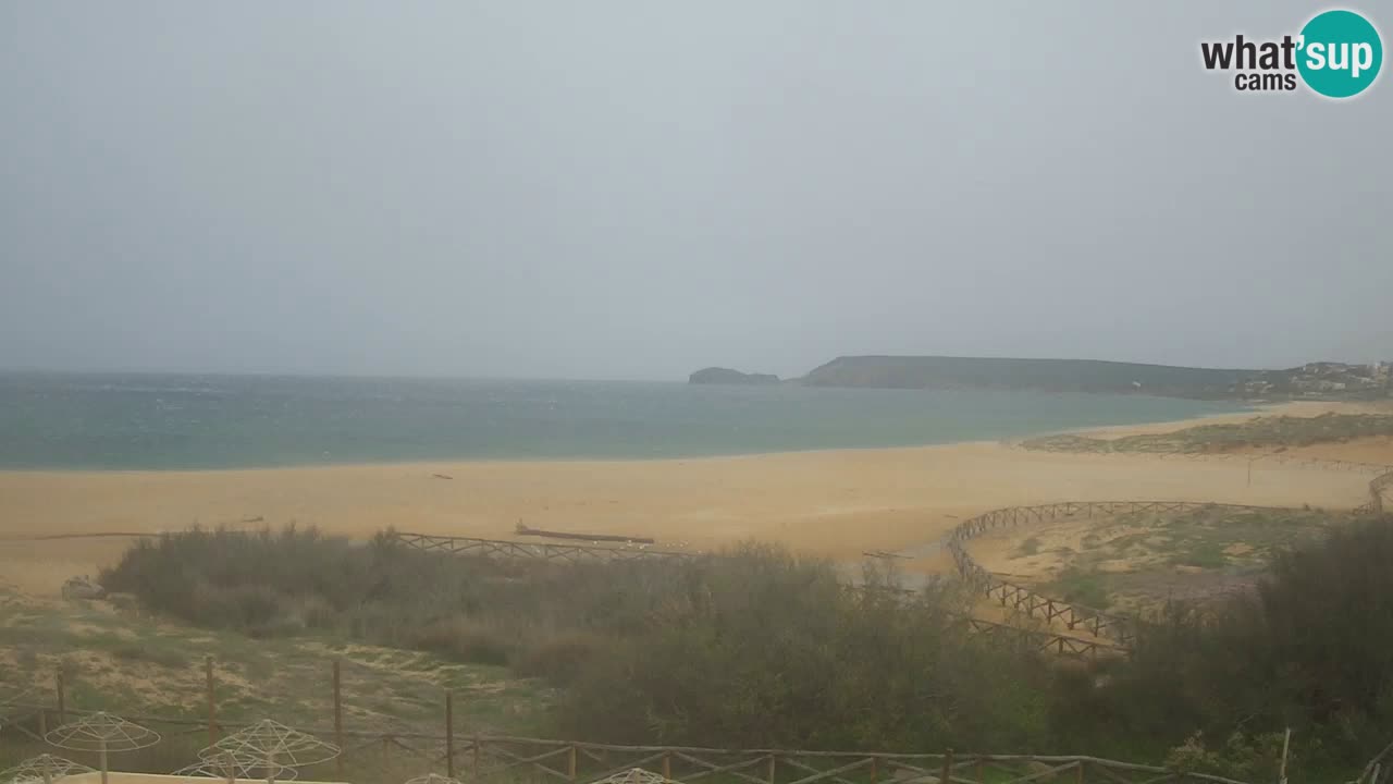 Web kamera Torre dei Corsari – Pogled uživo na plažu s Punta Usai