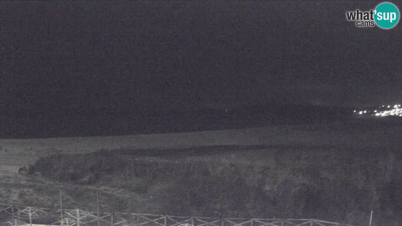 Webcam Torre dei Corsari – Liveblick auf den Strand von Punta Usai