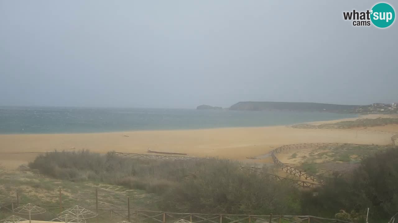 Webcam Torre dei Corsari – Vue en direct sur la plage depuis Punta Usai