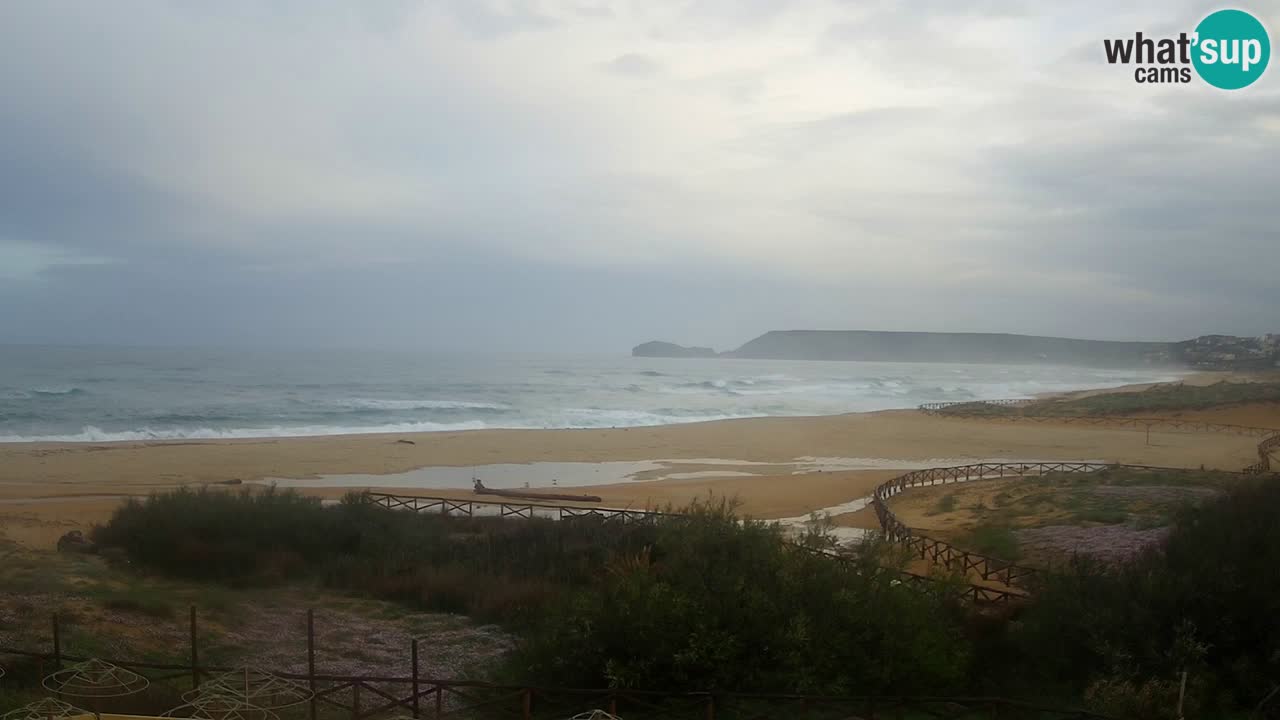 Webcam Torre dei Corsari – Liveblick auf den Strand von Punta Usai